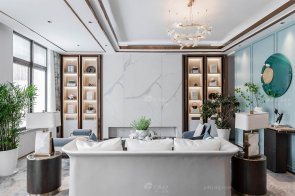 江蘇揚州現(xiàn)代輕奢別墅家具樣板間項目實景案例實景完工展示！