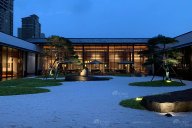江西九江現(xiàn)代新中式風格售樓處家具項目工程案例完工實拍美圖！